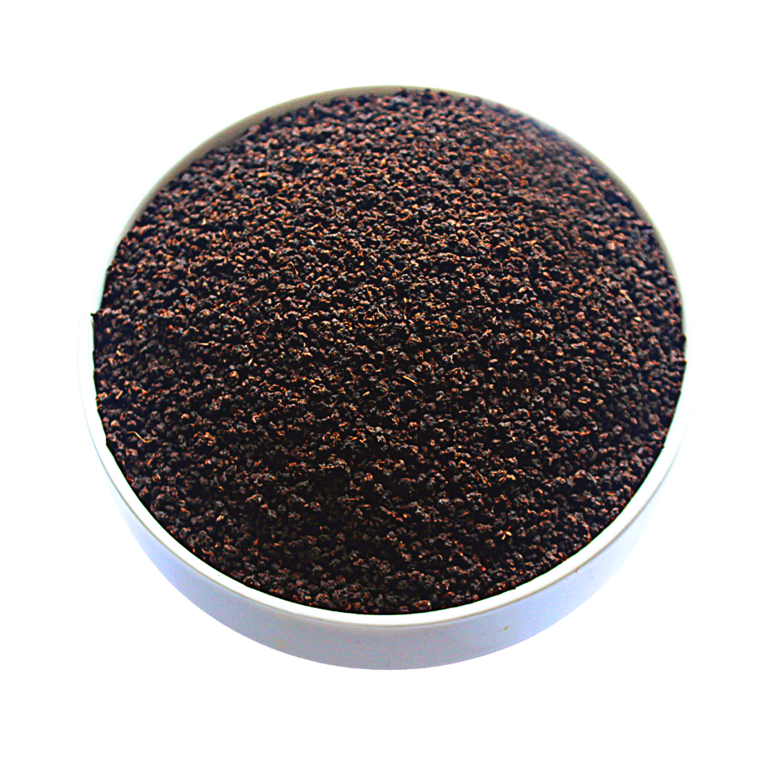 Riverbeki High-Grown Single-Origin Assam CTC Tea granules – Premium loose leaf CTC tea pellets from high-altitude Assam estates, bold and malty flavour, buy online India