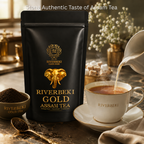 Riverbeki Gold Assam Tea - Second Flush CTC Tea Granules, Broken Pekoe Export Grade