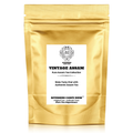 Riverbeki Vintage Assam Pure Assam Tea Collection – Gold resealable pouch for authentic kadak chai, 100% unblended Assam CTC tea, buy Vintage Assam Tea online India