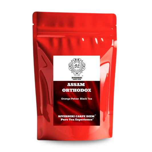 Riverbeki Assam Orthodox Black Tea – Bold, Malty, and Aromatic | Premium Whole Leaf Black Tea