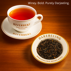 Riverbeki Darjeeling Muscatel Tea | Premium Loose Leaf Black Tea – 100g Pack | Aromatic, Floral, Single Origin | Perfect for Gifting & Daily Sips