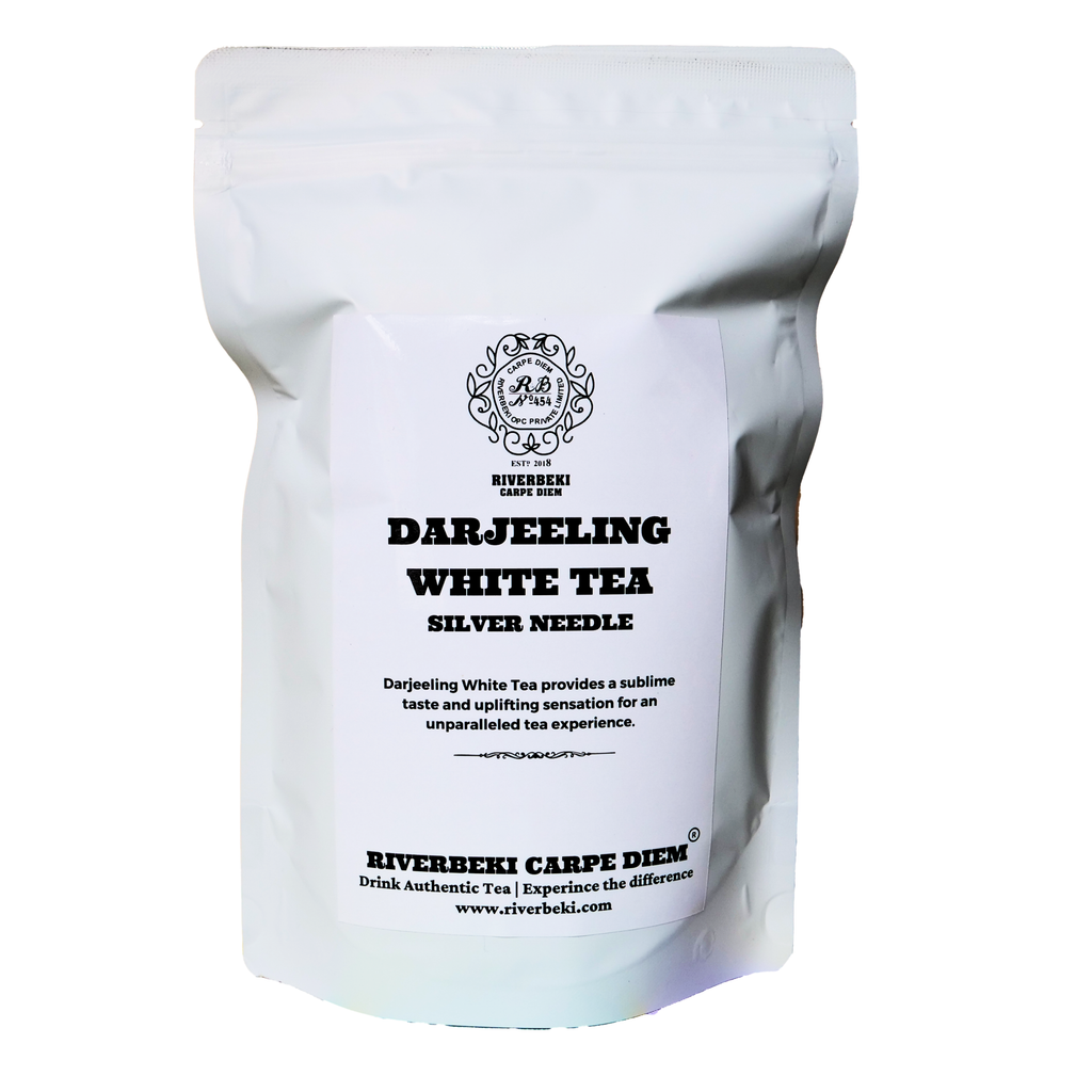 RIVERBEKI Silver Needle White Tea | Darjeeling | Floral Notes | Organic | Antioxidant Rich