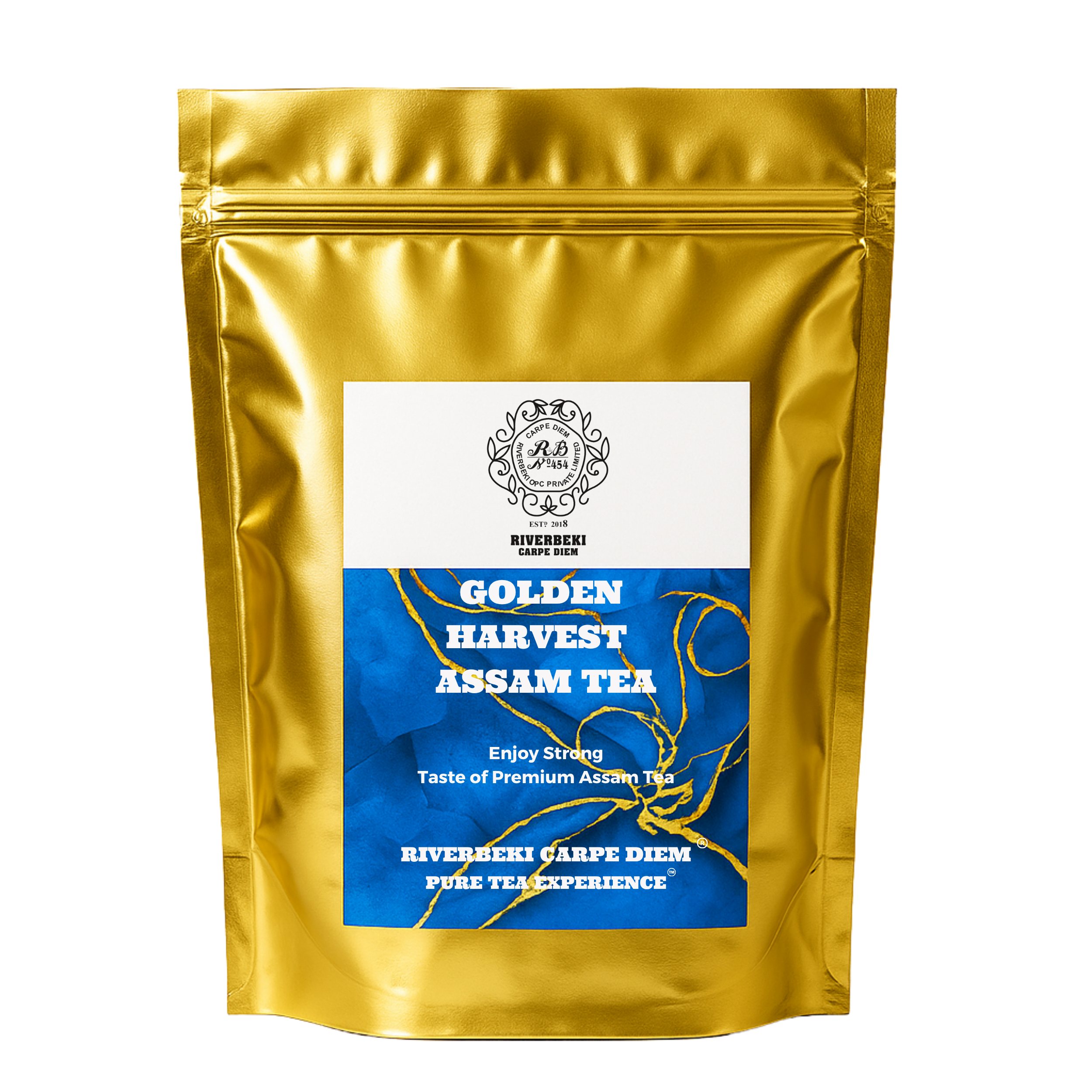 Riverbeki Golden Harvest: Single-Origin Second Flush Assam CTC Tea