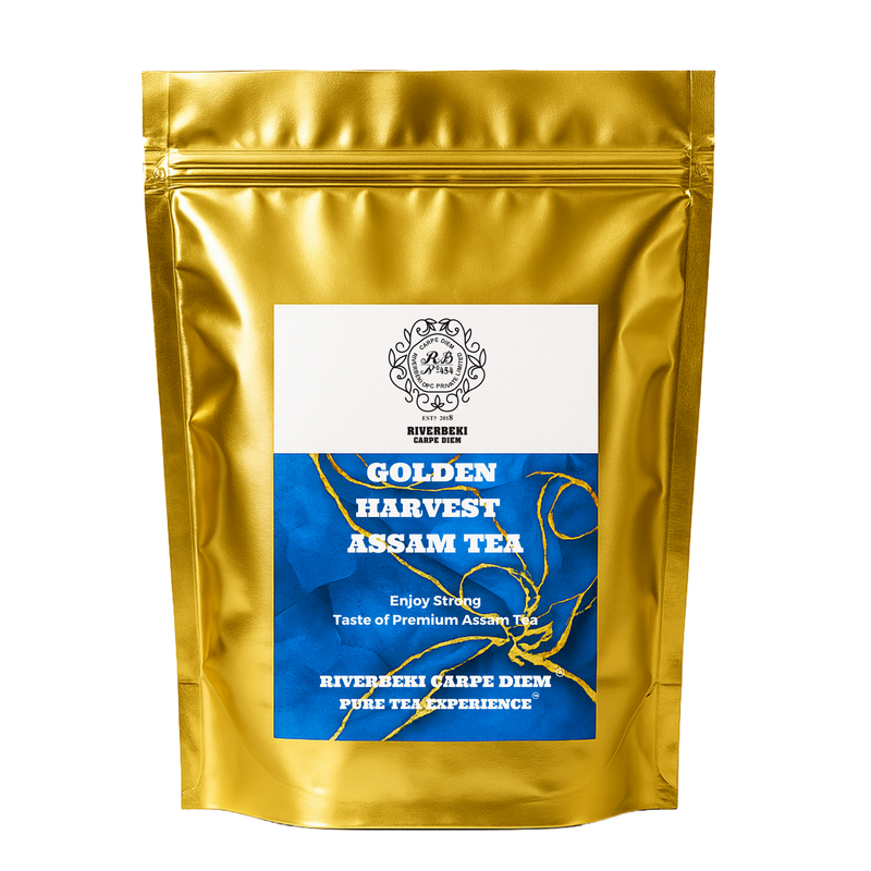 Riverbeki Golden Harvest: Single-Origin Second Flush Assam CTC Tea