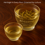 RIVERBEKI Silver Needle White Tea | Darjeeling | Floral Notes | Organic | Antioxidant Rich