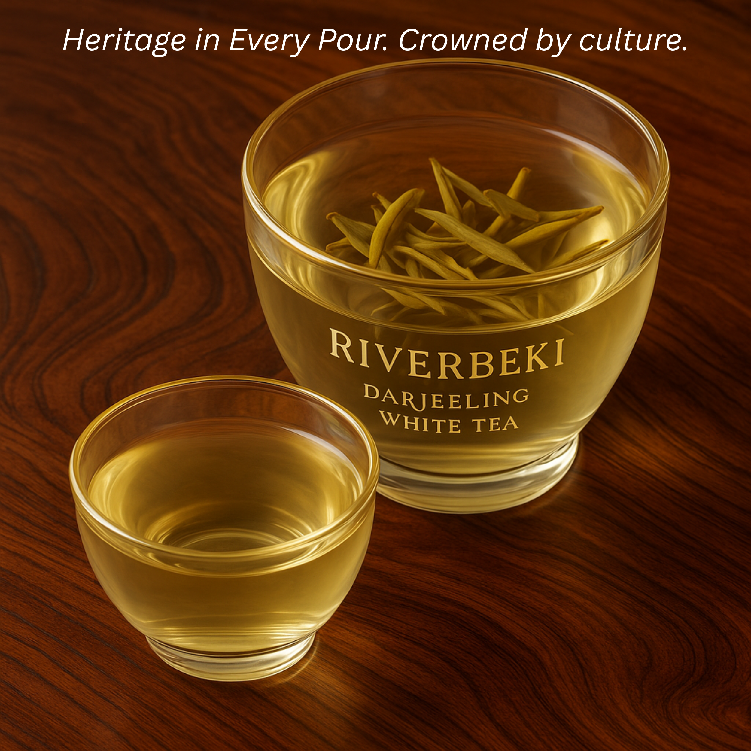 RIVERBEKI Silver Needle White Tea | Darjeeling | Floral Notes | Organic | Antioxidant Rich