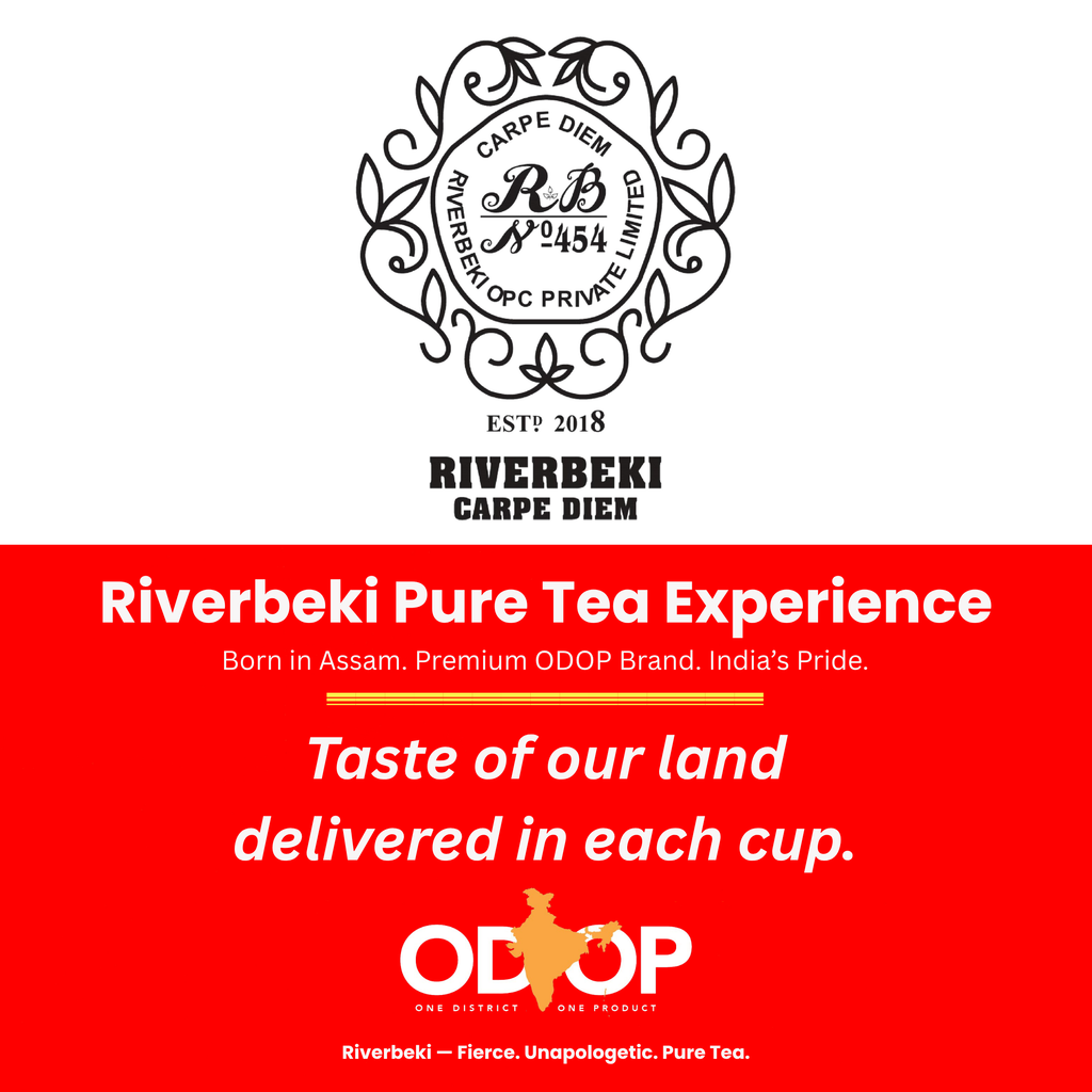 Riverbeki Darjeeling Muscatel Tea | Premium Loose Leaf Black Tea – 100g Pack | Aromatic, Floral, Single Origin | Perfect for Gifting & Daily Sips