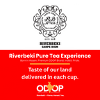 Riverbeki Brand Logo - Premium Single Origin Indian Tea Company certified by ODOP (One District - One Product, Govt. of India)