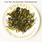 Riverbeki Emerald Green Tea – Pure Darjeeling Leaves | Premium Single-Origin | No Additives | 100gm