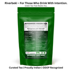 Riverbeki Antioxidant Green Tea – 100g pack, promoting pure and natural detox benefits