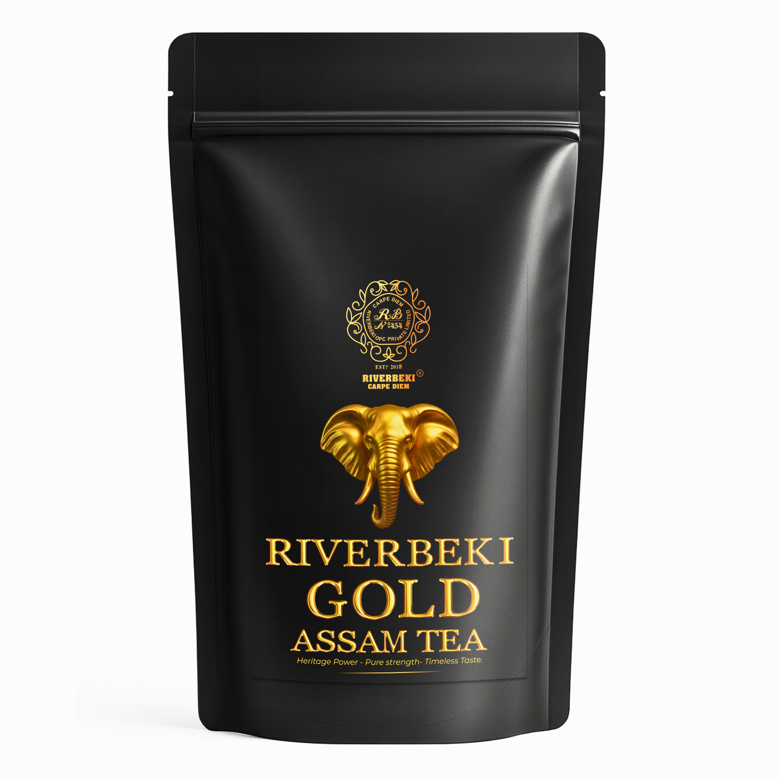 RIVERBEKI Gold – Premium Second Flush Assam CTC Tea Granules