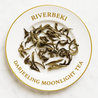 RIVERBEKI Moonlight White Peony Tea | 100g | Premium Darjeeling Whole Leaf White Tea | Floral Aroma | Antioxidant-Rich