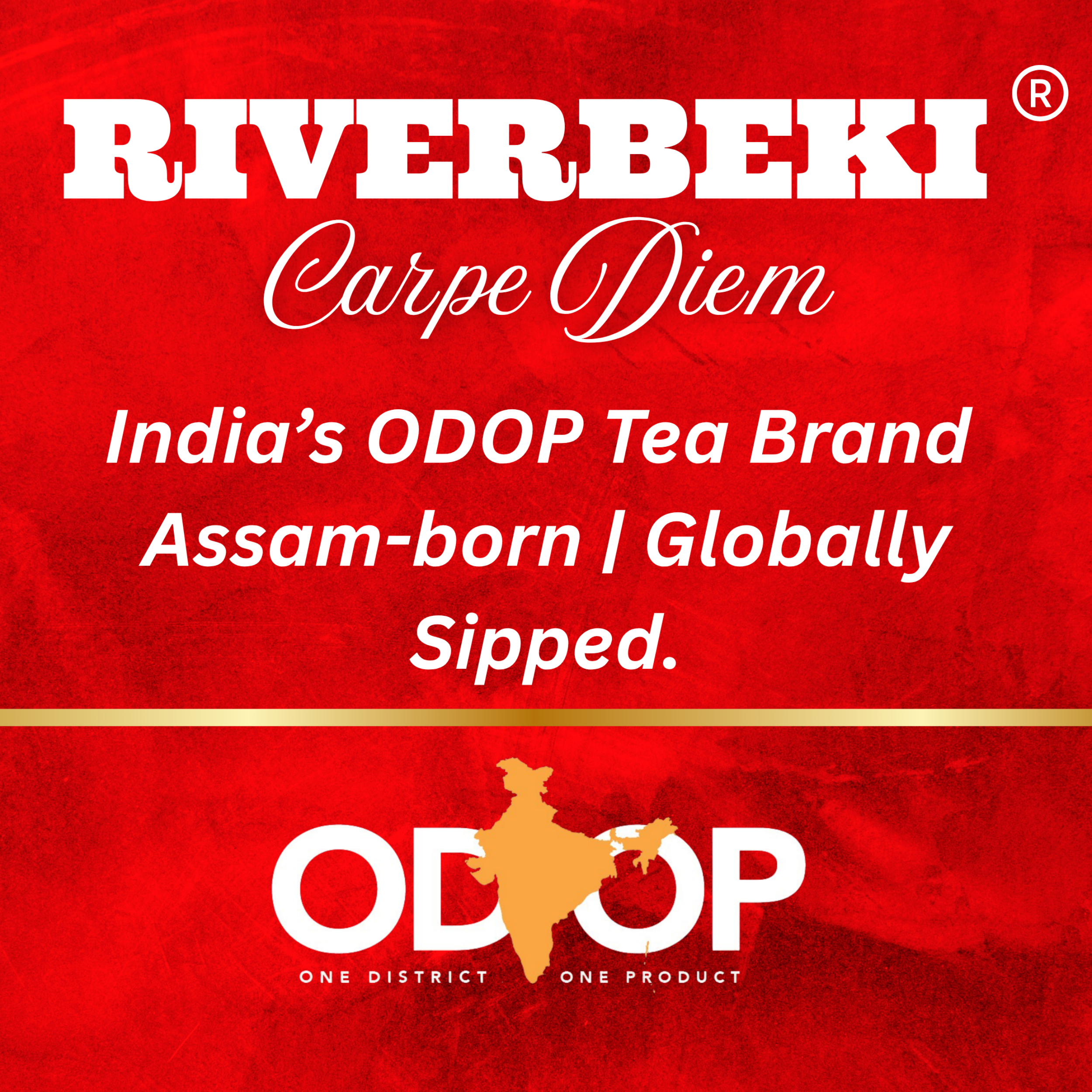 RIVERBEKI Gold – Premium Second Flush Assam CTC Tea Granules