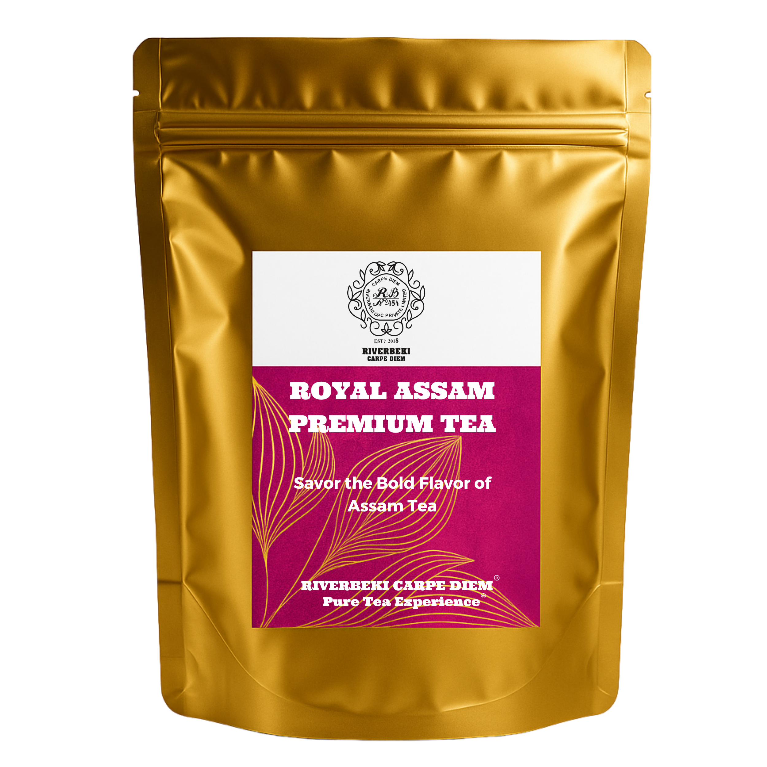Riverbeki Royal Assam Premium Tea Pouch CTC Packet