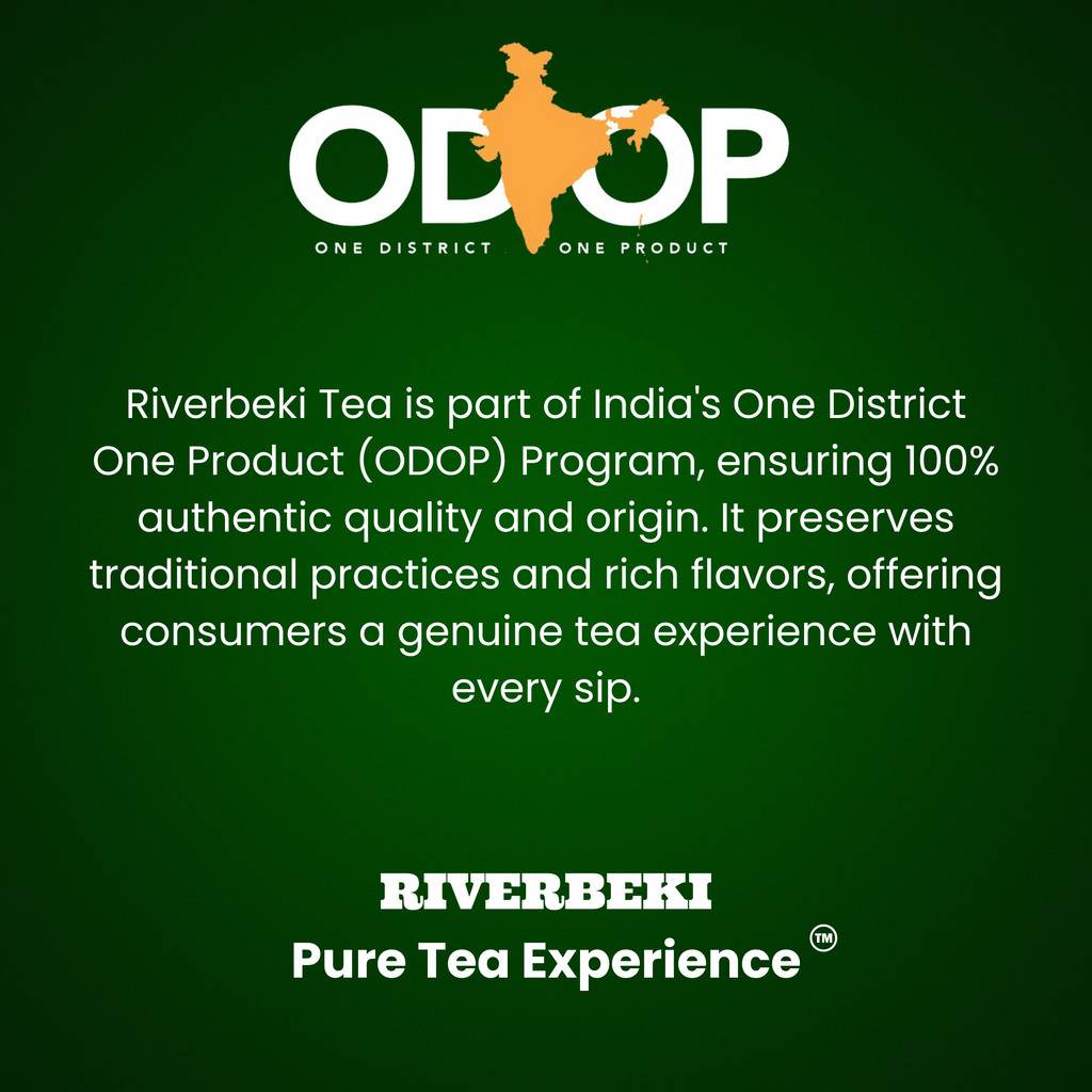 Riverbeki Golden Harvest Assam Tea - Premium Second Flush Assam CTC Pack | Aromatic, Strong & Flavourful (Natural) Chai